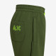 SWEATPANTS FLUO FLEECE DARK GREEN