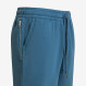 Dark avio fleece Bermuda shorts vintage wash