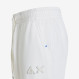 Pantaloni bianco panna in felpa vintage