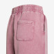 SWEATPANTS BERMUDA VINTAGE FLEECE ROSA SCURO