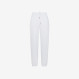 SWEATPANTS BASIC PIQUET FLEECE BIANCO