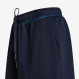 Navy blue cotton fleece shorts