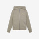 BOY'S HOODIE ZIP VINTAGE BROKEN FLEECE STONE