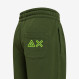 BOY'S SWEATPANTS FLUO FLEECE VERDE SCURO
