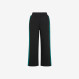 LONG PANT WITH TAPE POLY-COTTON FL NERO