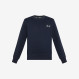 BOY'S ROUND NECK COTTON FL NAVY BLUE