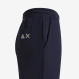 LONG PANT FANCY COTTON FL NAVY BLUE