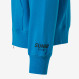 Cotton zip hoodie TURQUOISE