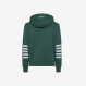 Cotton hoodie DARK GREEN