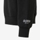 Felpa in cotone con cappuccio NERO