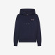 Cotton hoodie NAVY BLUE