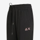 WIDE LONG PANT COTTON FL. BLACK