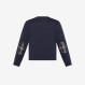 Cotton sweatshirt NAVY BLUE