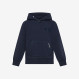Felpa in cotone con cappuccio NAVY BLUE