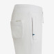 Fleece joggers WHITE