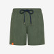 SWIM PANT WITH LOGO ON BACK MILITARY