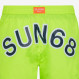 SWIM PANT WITH LOGO ON BACK YELLOW FLUO