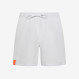 White nylon swim shorts