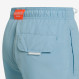 Light blue nylon swim shorts