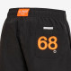 BOY'S SWIM PANT WITH LOGO FLUO NERO