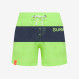 BOY'S SWIM PANT STRIPE ON MIDDLE YELLOW FLUO