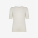 KNIT SHIRT S/S PORCELAIN