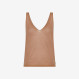 TOP KNIT LUREX TURTLEDOVE