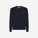 CARDIGAN BASIC L/S NAVY BLUE