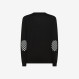 SWEATER ELBOW PATCHES NERO