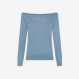 BOAT NECK SWEATER VISCOSE L/S AVIO