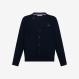 BOY'S CARDIGAN SOLID L/S NAVY BLUE