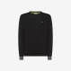 Wool and cotton jumper BLACK