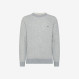 Ribbed wool and cashmere jumper MEDIUM GREY