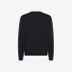 Wool and cashmere jacquard jumper NAVY BLUE