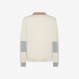 Wool and cashmere cardigan OFF WHITE