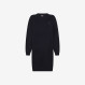 Wool and cashmere dress NAVY BLUE