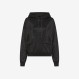 HOODY LUREX NERO