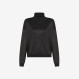 TURTLE NECK LUREX BLACK