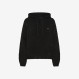 HOODY BOUCLE NERO