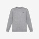 Wool and cotton jumper MEDIUM GREY