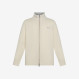 Wool and cashmere zip jumper OFF WHITE