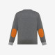 Wool and cotton jumper DARK GREY