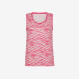 TOP LINEN PRINT PORCELLANA/CICLAMINO