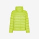 HIGH COLLAR DOWN JACKET LIME