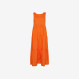 LONG DRESS NO SLV ARANCIONE