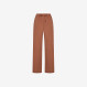 PANT LINEN WITH ELASTIC TURTLEDOVE
