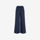 PANT LINEN WITH ELASTIC DEEP BLUE