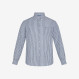 BOY'S SHIRT LINEN STRIPES NAVY BLUE/AVIO