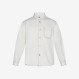 BOY'S SHIRT DENIM L/S BIANCO PANNA