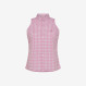 SHIRT VICHY NO SLV FUXIA/BIANCO